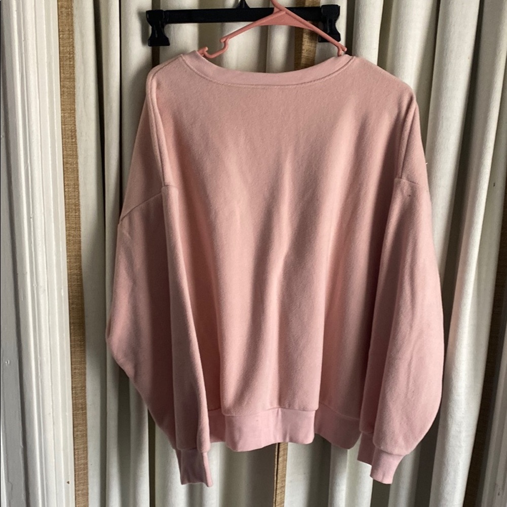 Old Navy Pink Sweatshirt - Picture 4 of 5